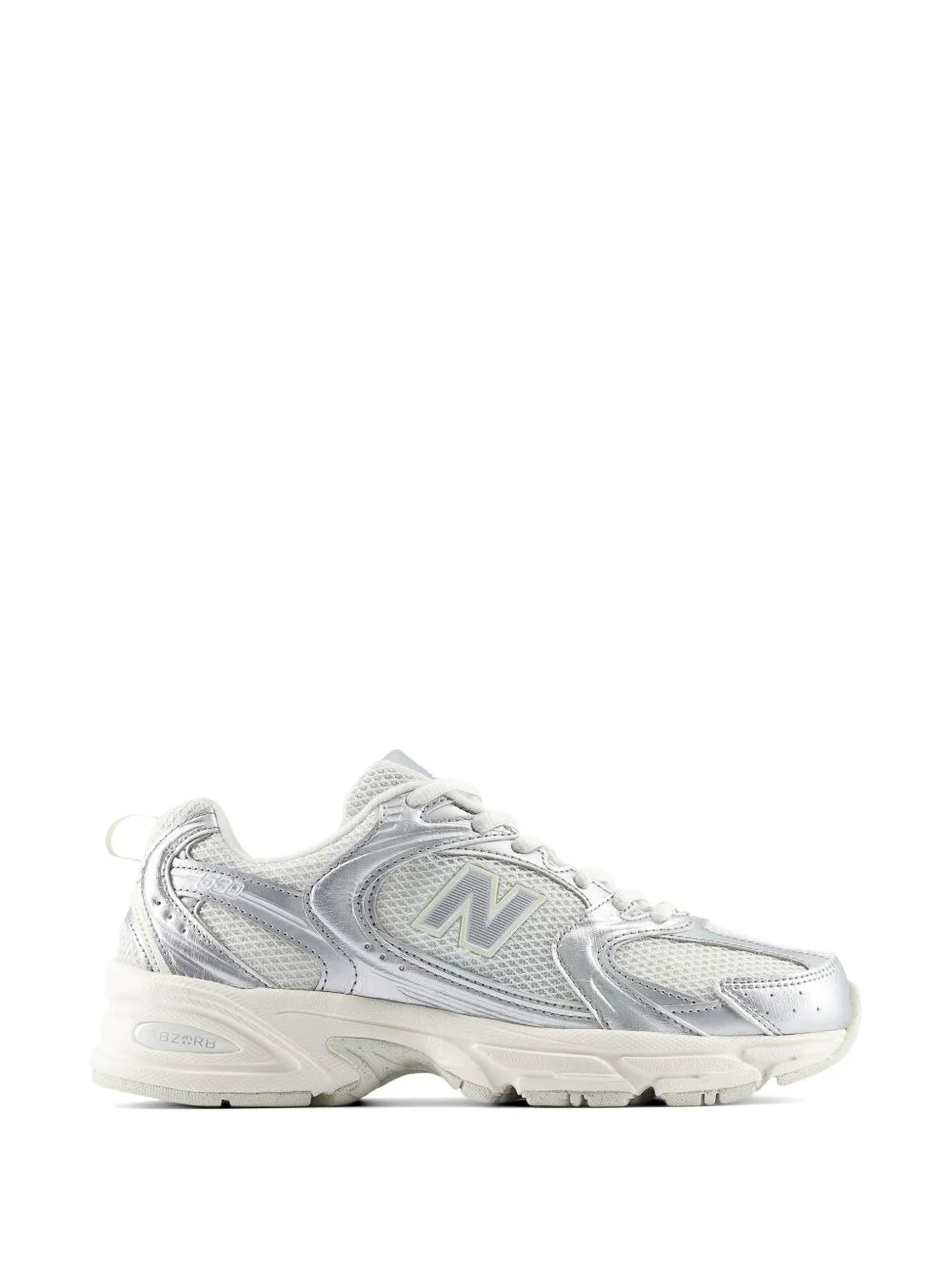 mesh panel sneakers - 1