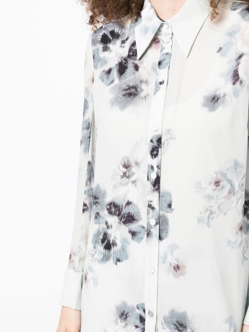 Paola floral-print shirt - 5