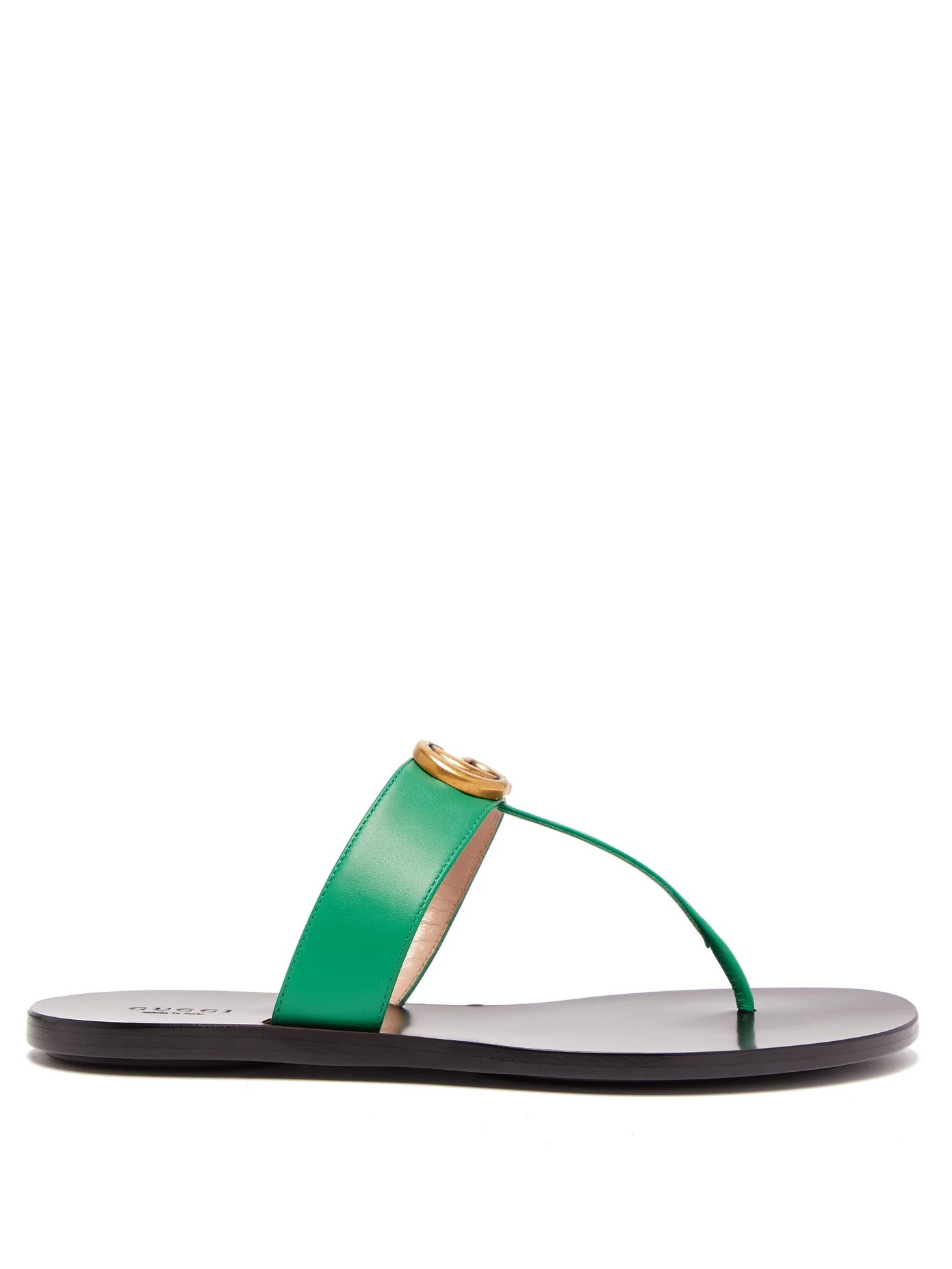 GG Marmont leather sandals - 1