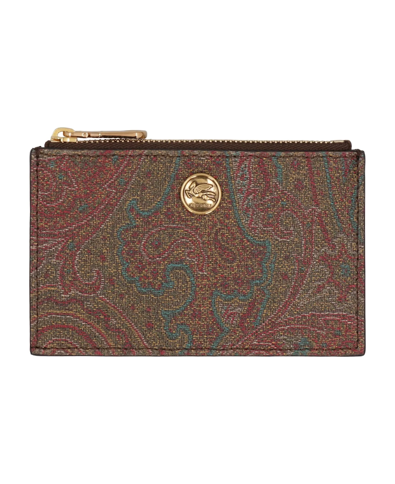 Fabric Cardholder Paisley - 1