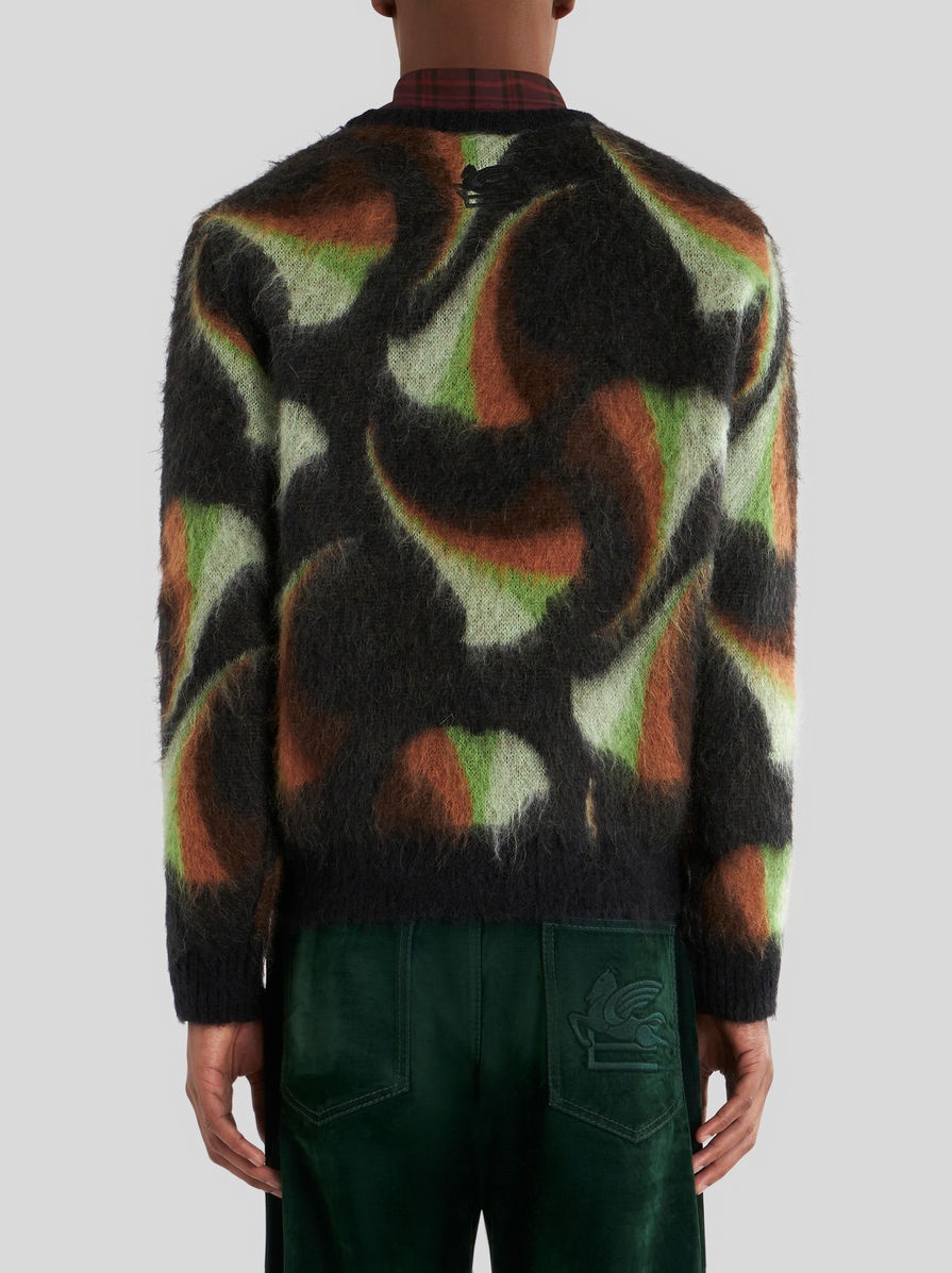 FOLIAGE ROUND NECK JUMPER - 5