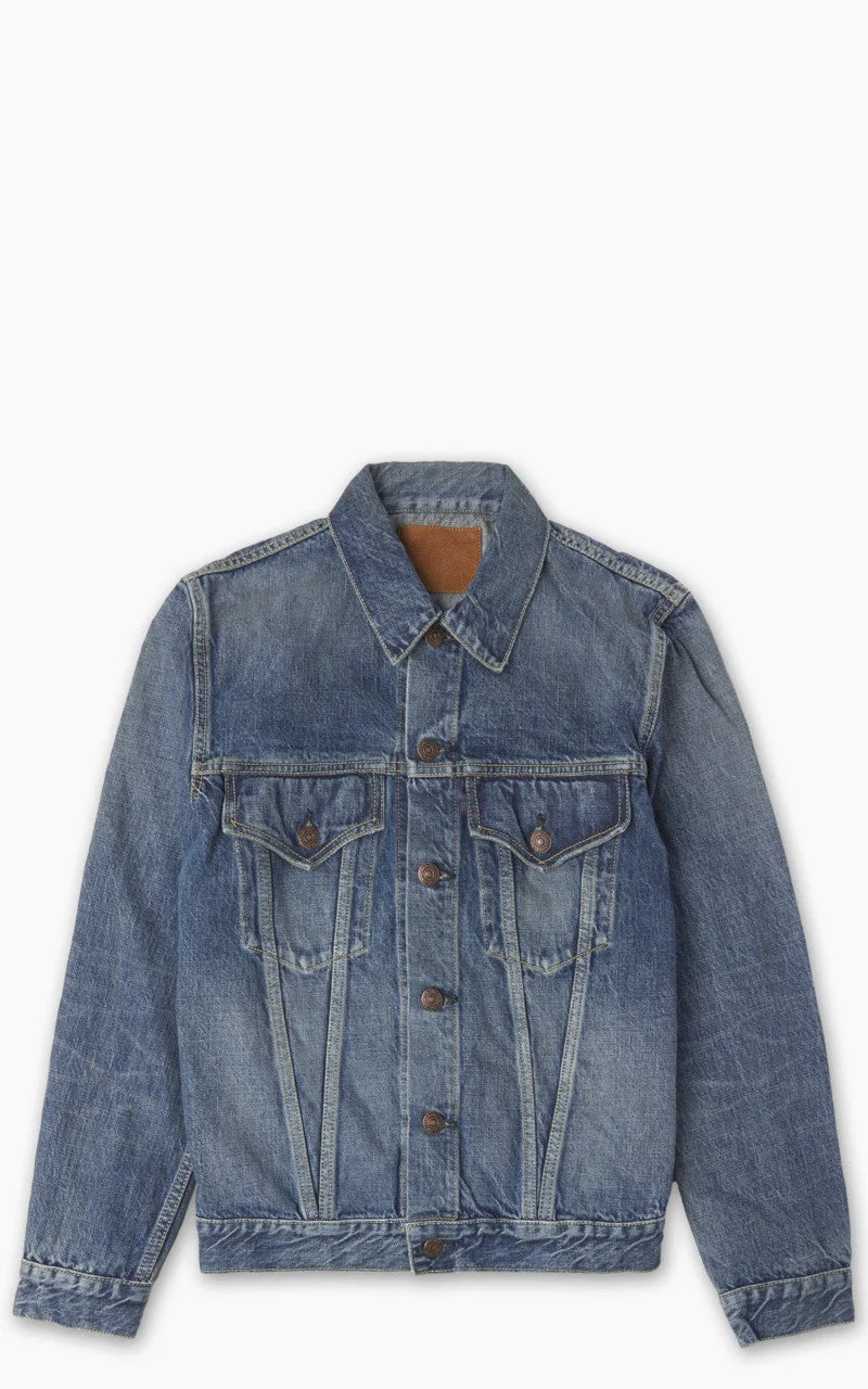 FULLCOUNT 2978-2101 TYPE 3 SELVEDGE DENIM JACKET DARTFORD - 1