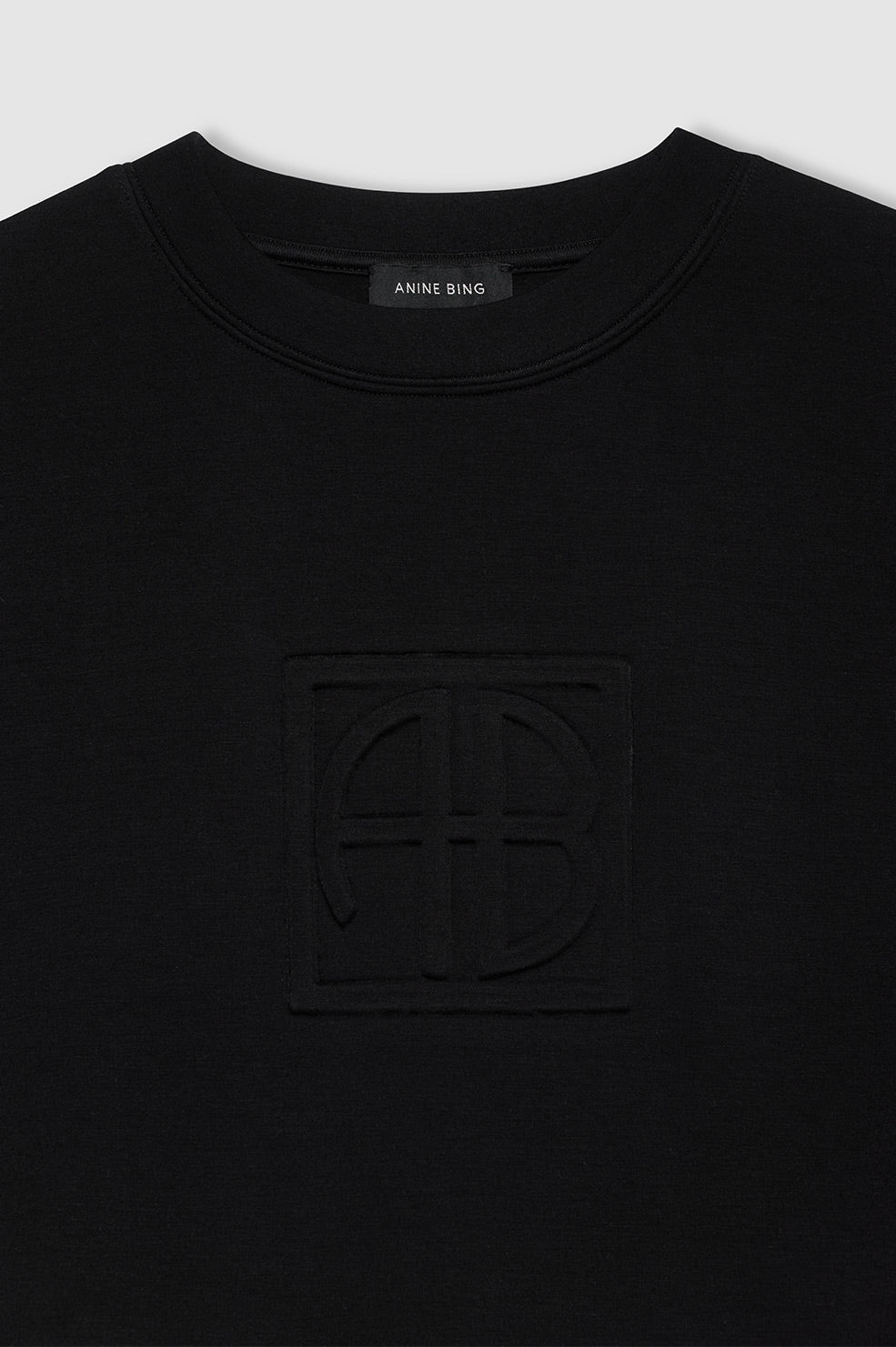 Alto Sweatshirt Framed Monogram - Black - 4
