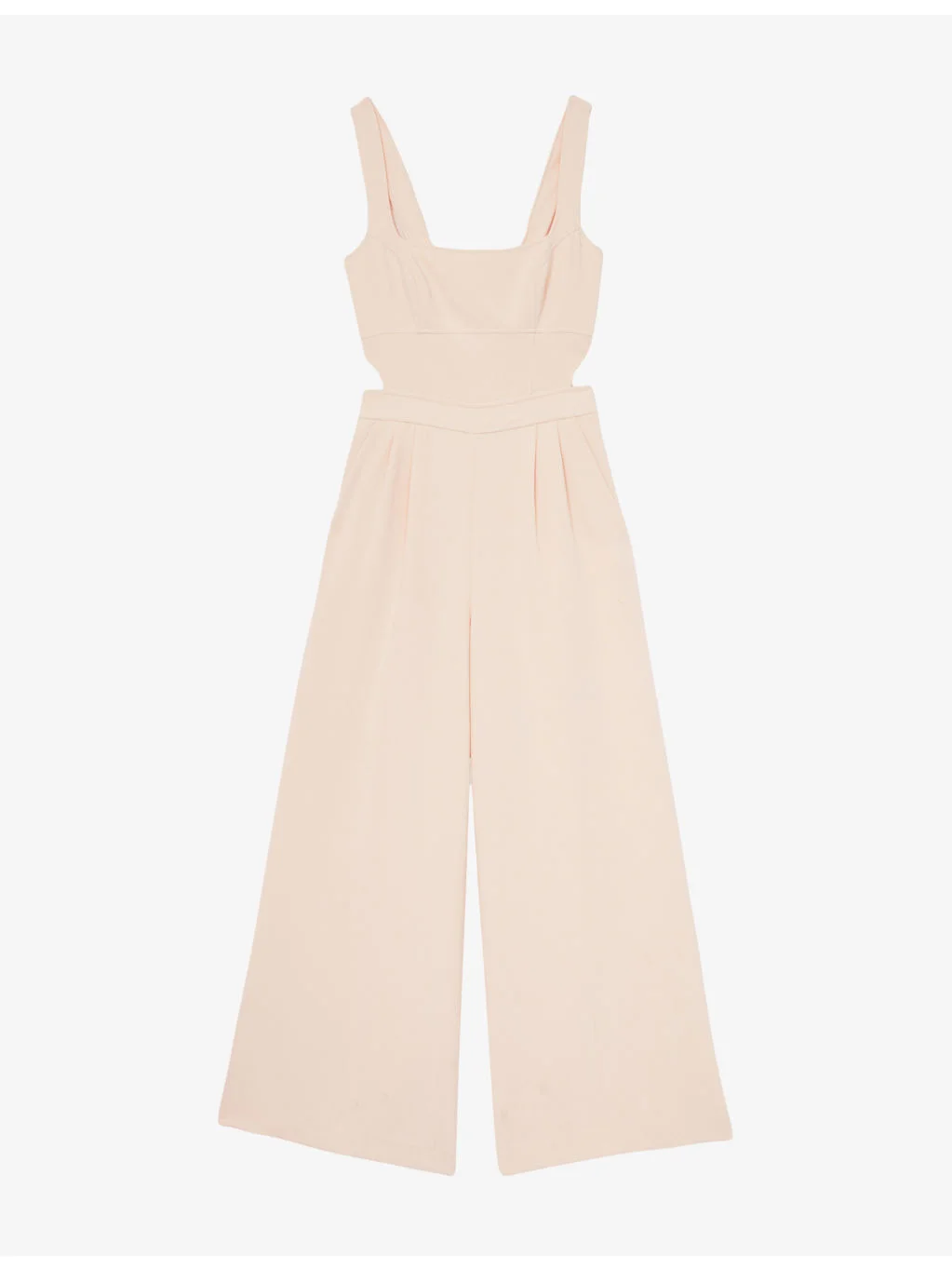 Dion Wide-Leg Woven Jumpsuit - 1