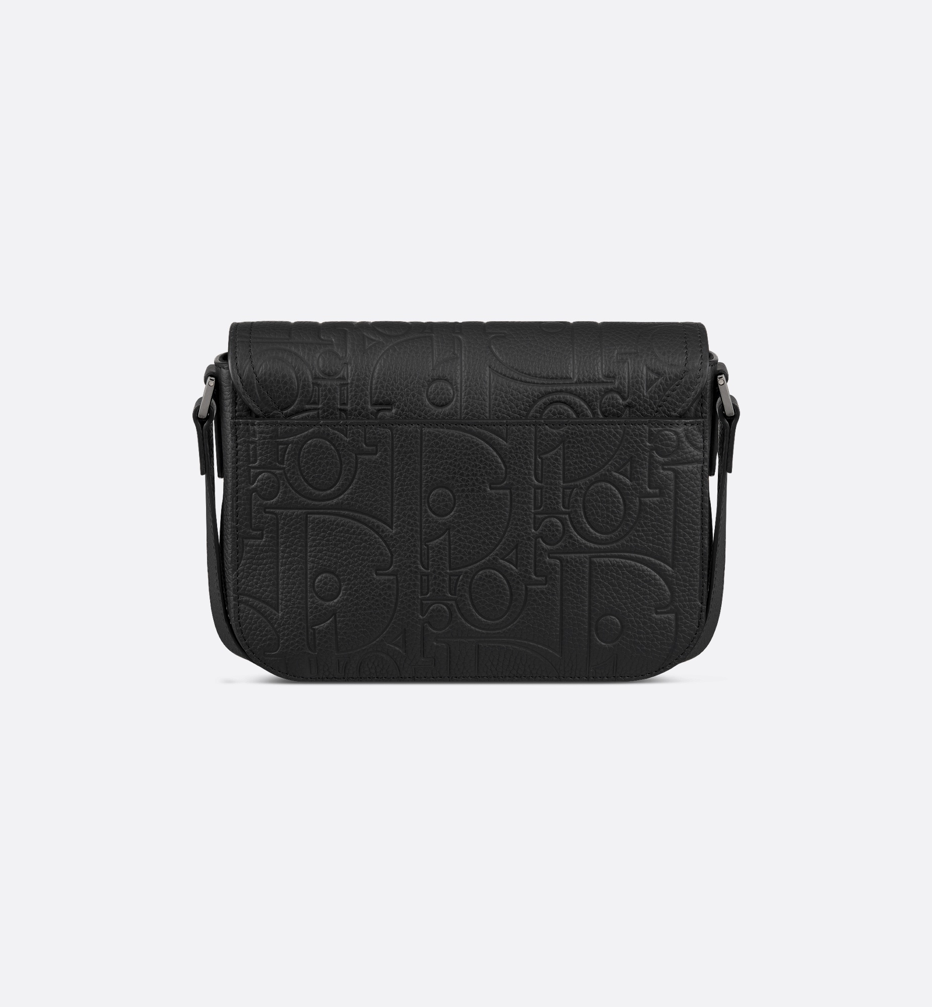 Small Saddle Messenger Bag with Flap - 4