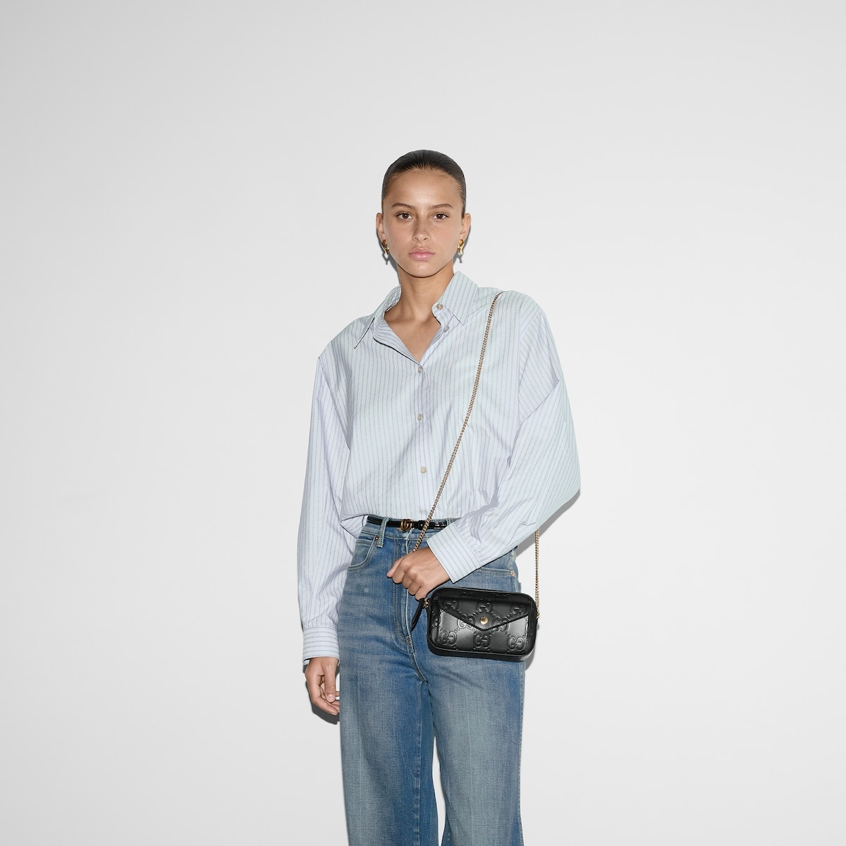 GG super mini shoulder bag - 3