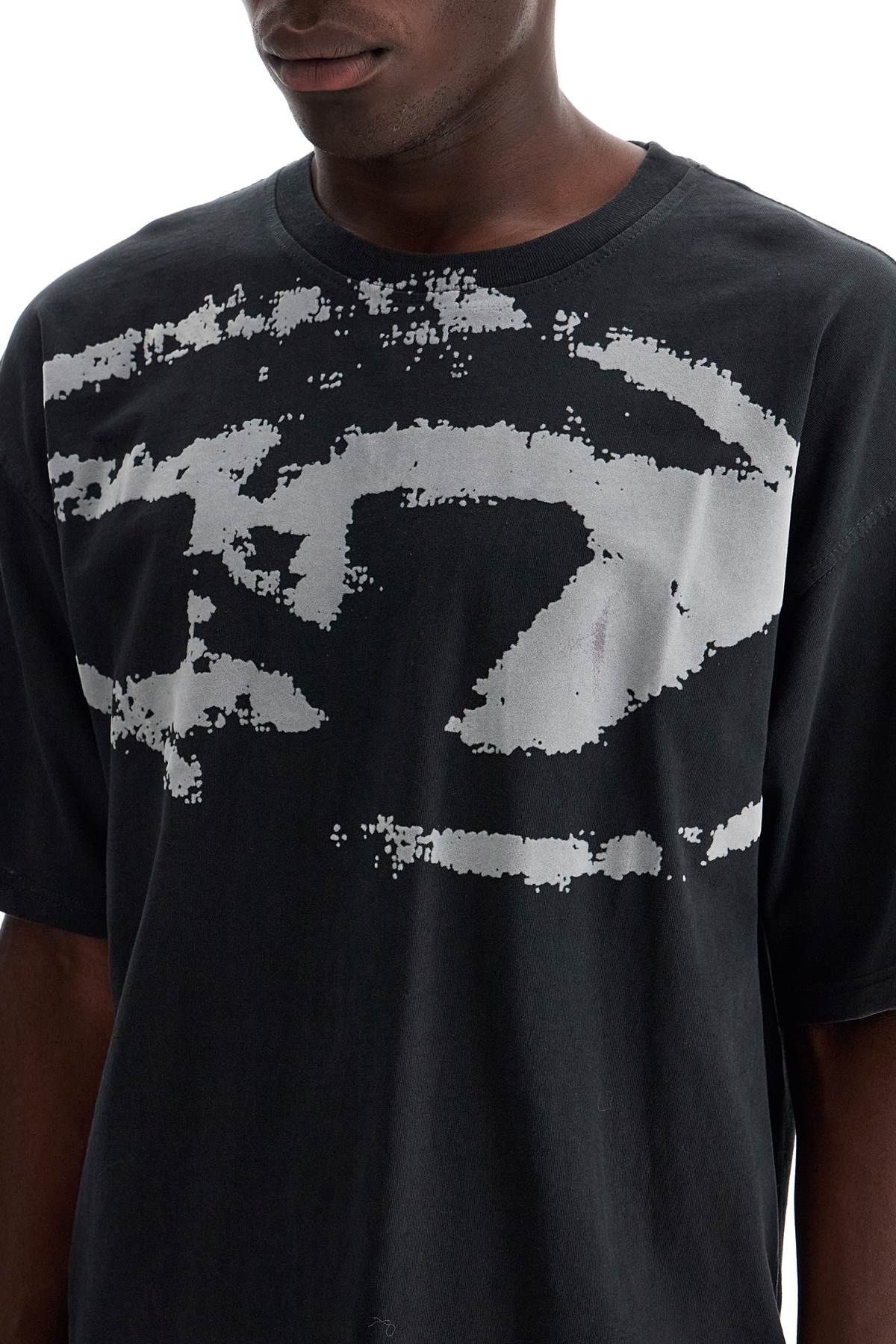 Diesel Diesel T-Boxt-N14 T-Shirt With Flocked Logo Men