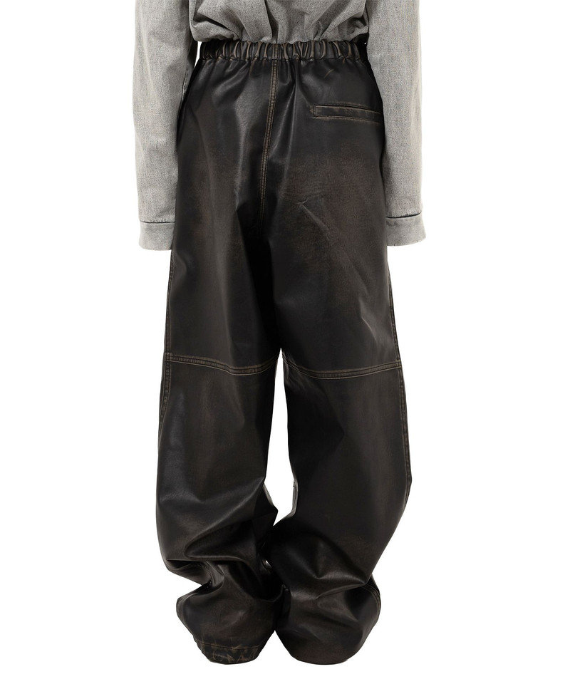 Coated Wide Pants 5