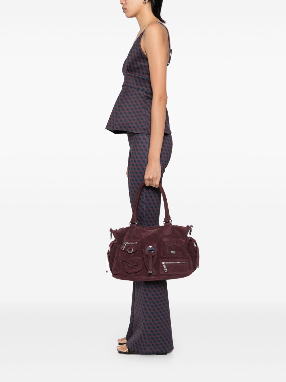 cargo pocket shoulder bag - 2
