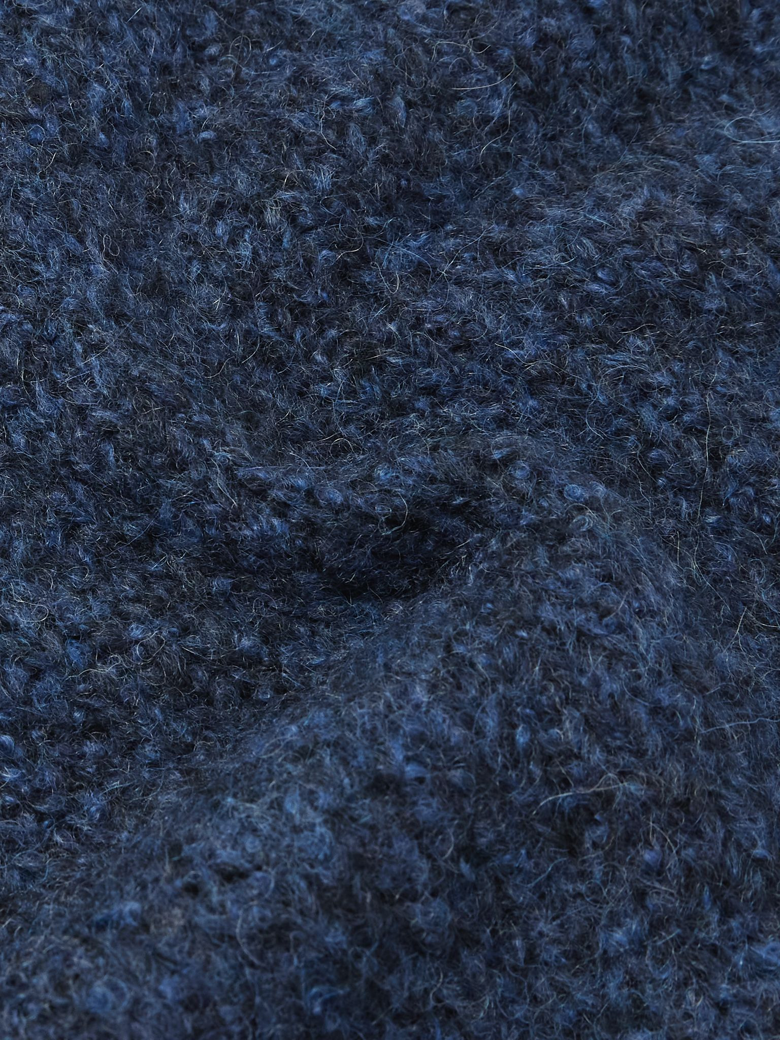 Alpaca-blend sweater Navy - 4