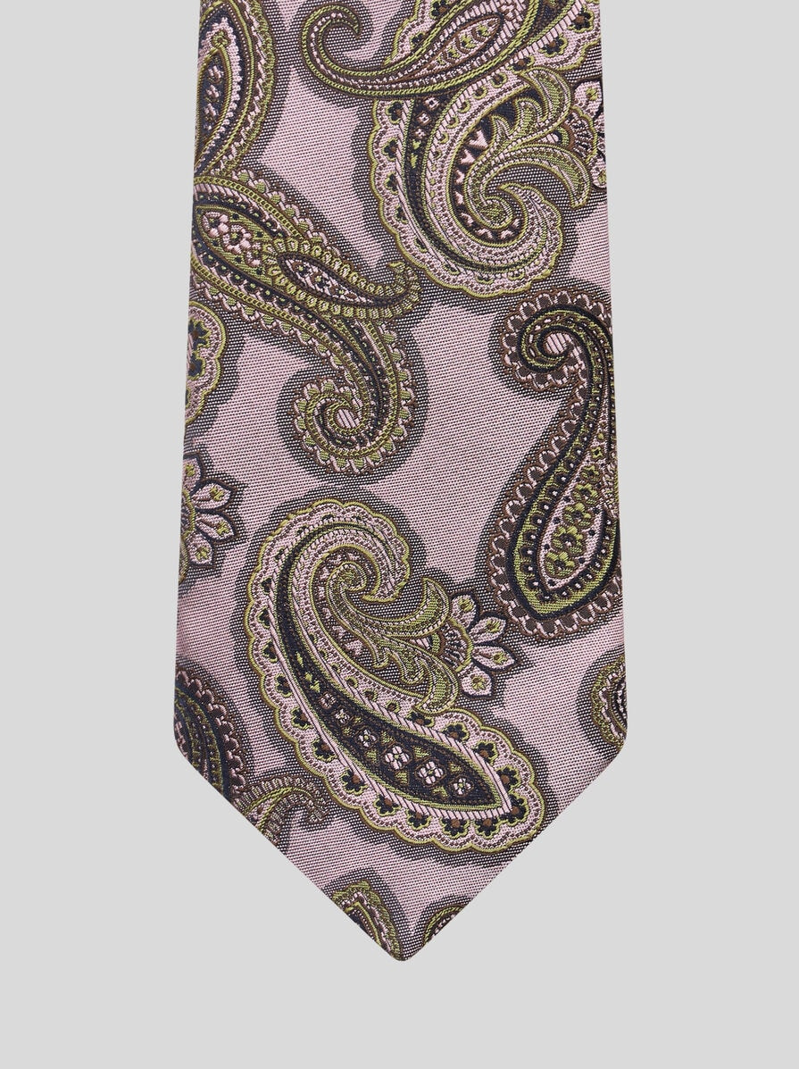 PAISLEY SILK JACQUARD TIE - 3