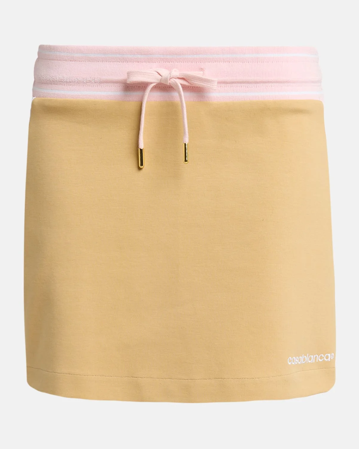 Punto Drawstring Mini Skirt - 1