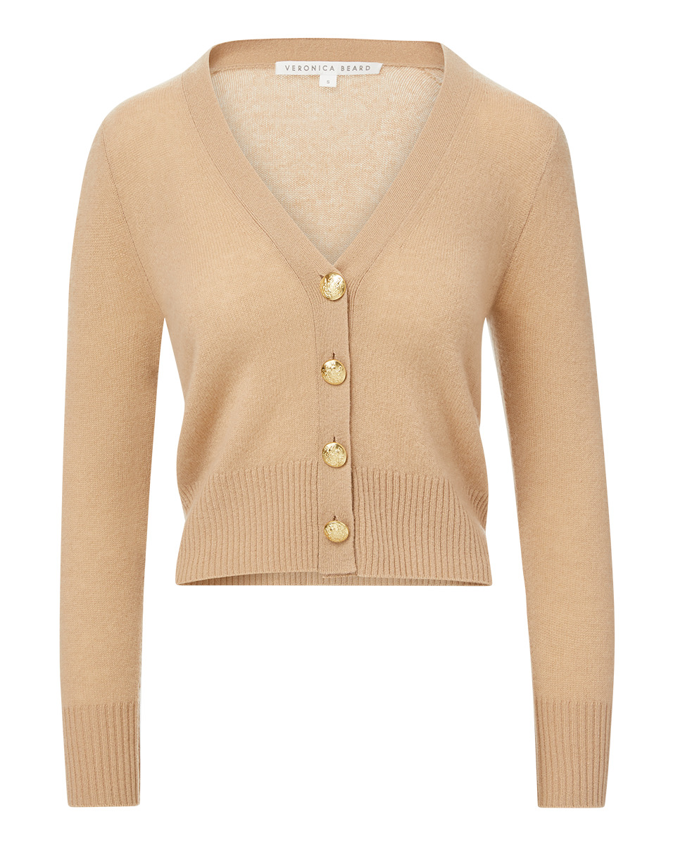 SOLENE CASHMERE CARDIGAN - 1