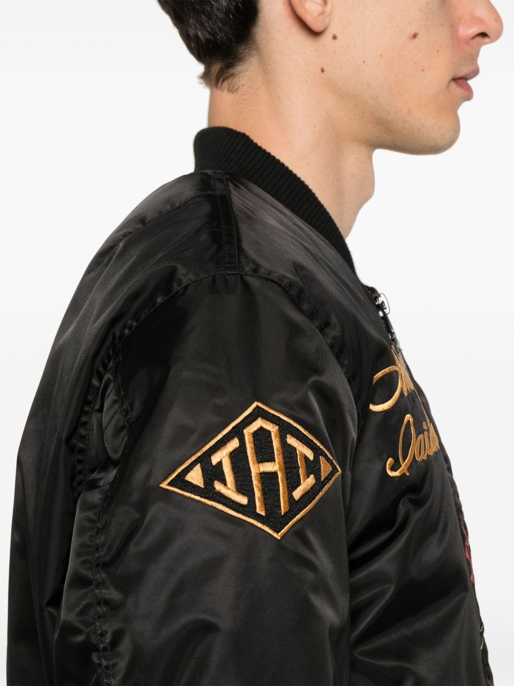 4580 Nekomata Tiger MA-1 jacket - 5