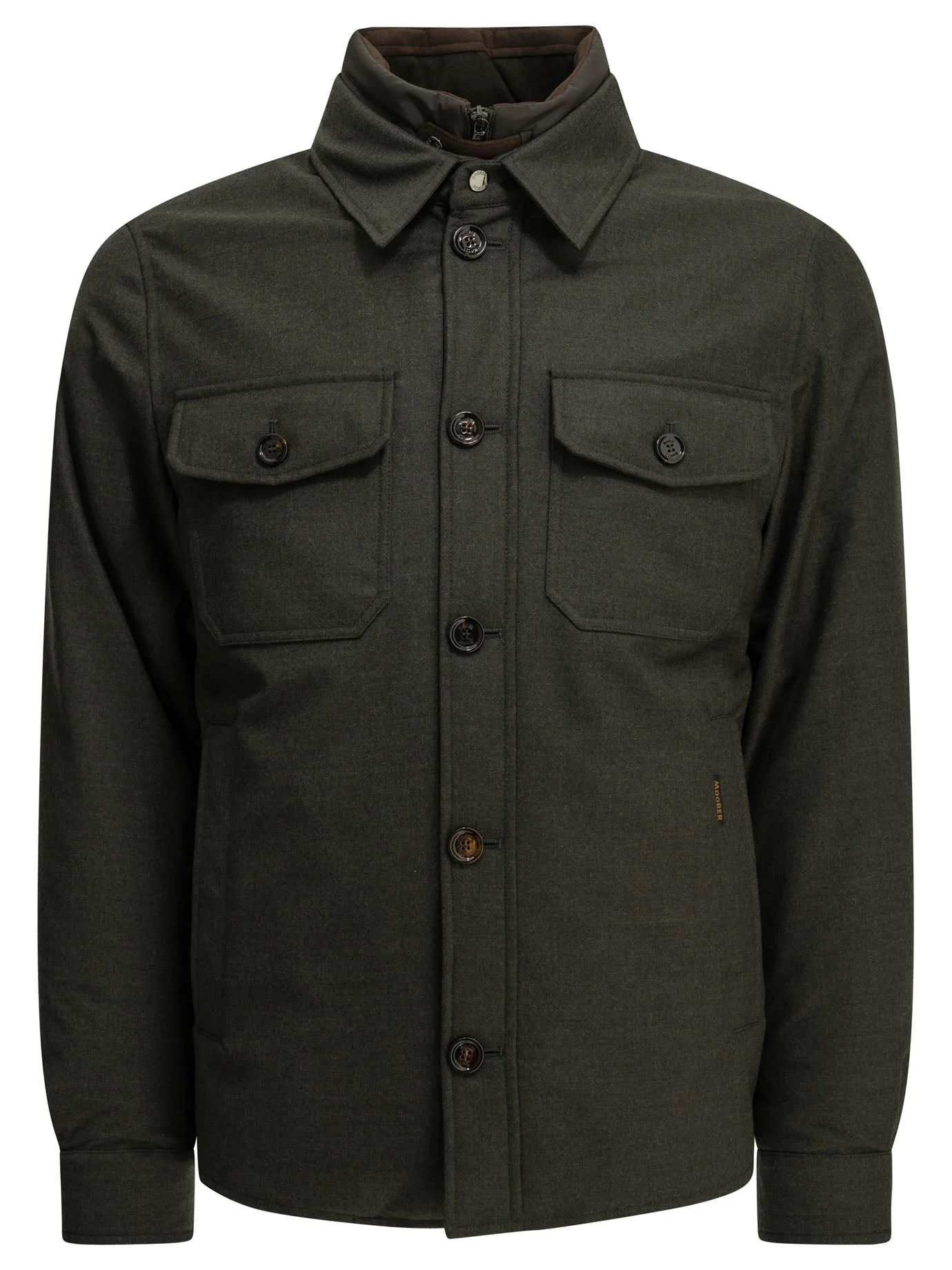 Moorer Dasson-ll Overshirt Jacket - 1