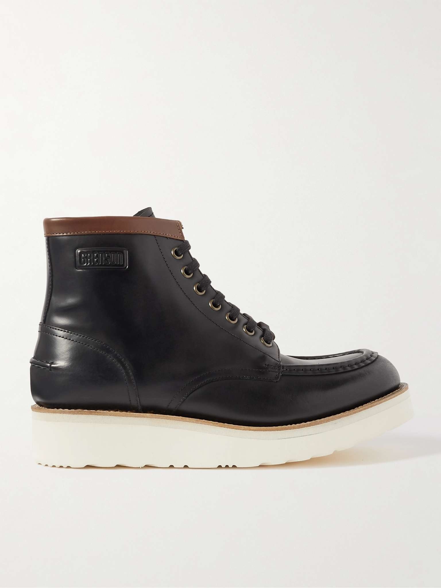 Asa Leather Derby Boots - 1