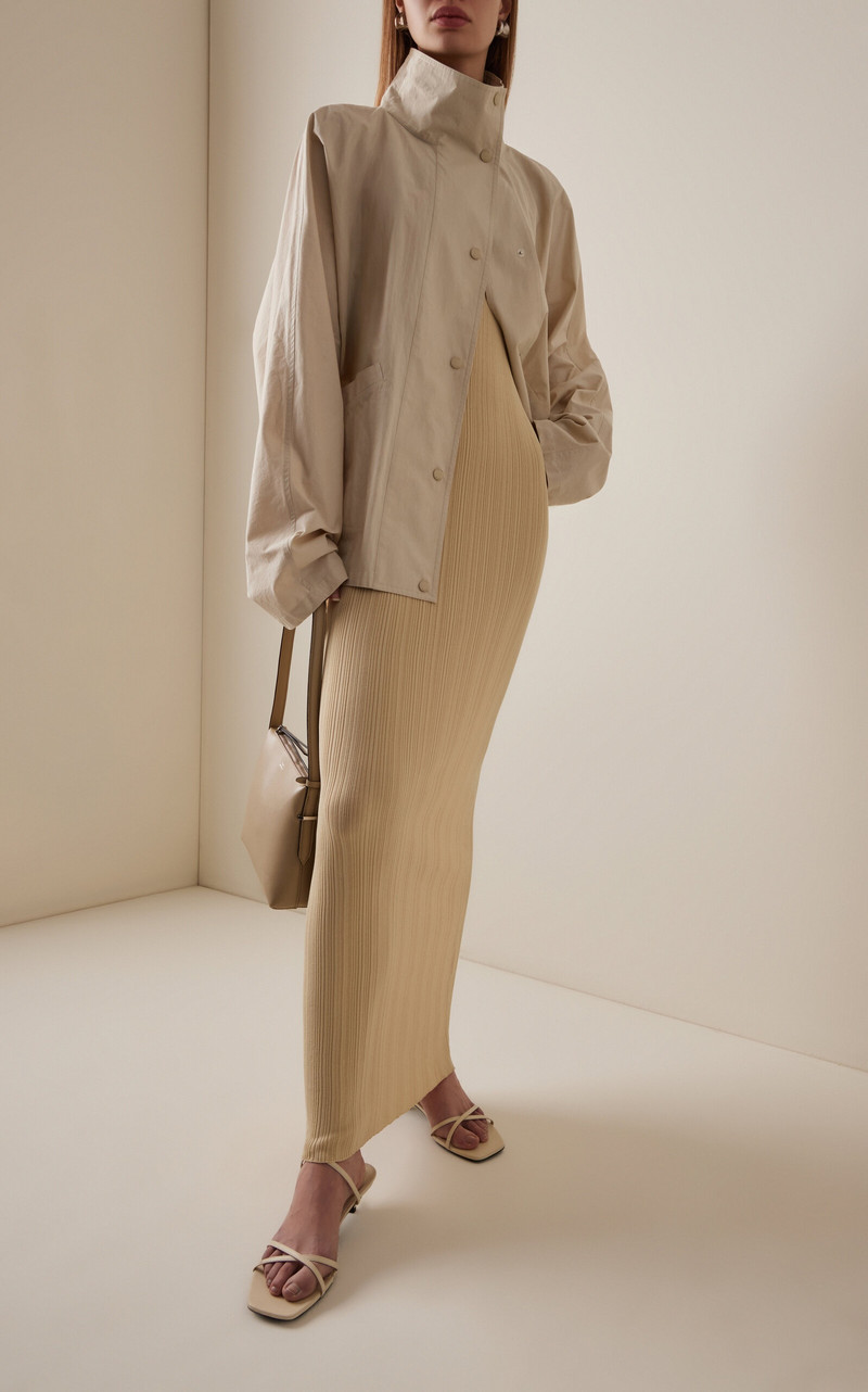 Totême Seamless Cotton Dress neutral outlook