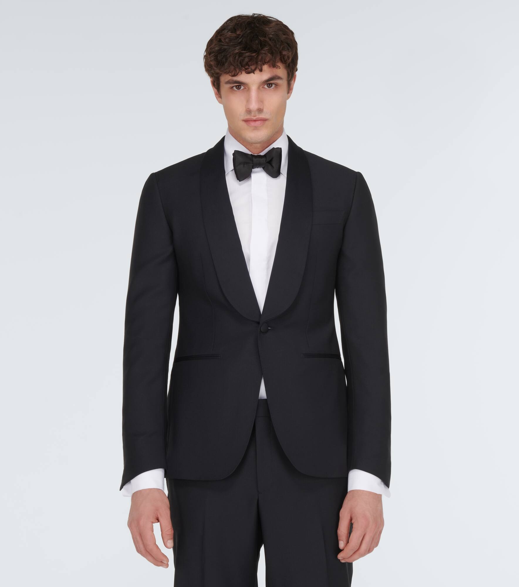 Wool and mohair tuxedo - 4