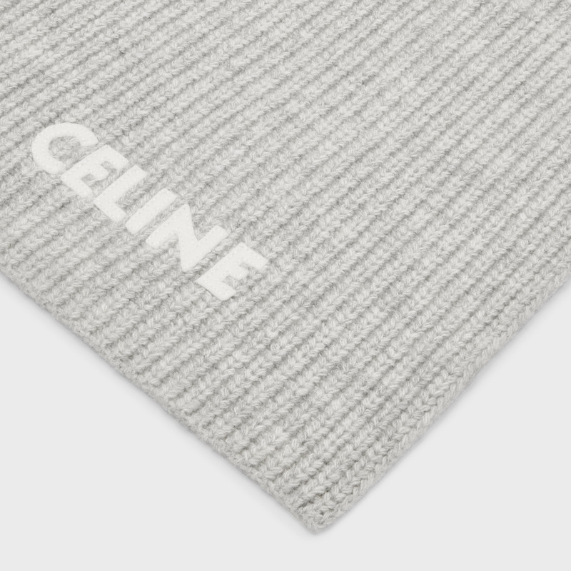 CELINE CELINE SCARF IN RIBBED FELTED WOOL outlook