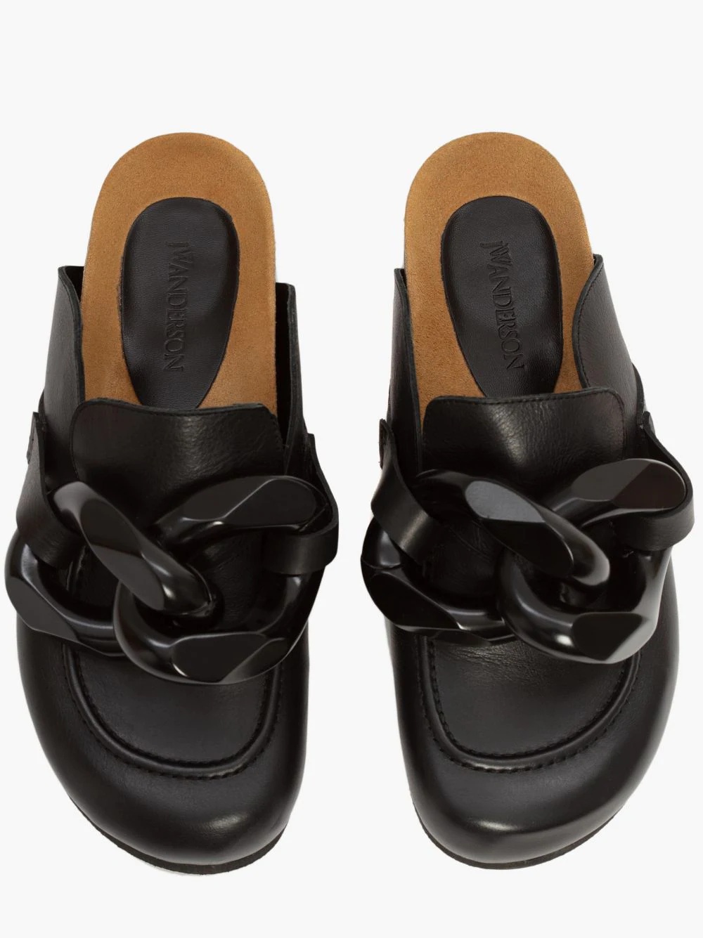 WOMEN’S CHAIN LOAFER MULES - 7