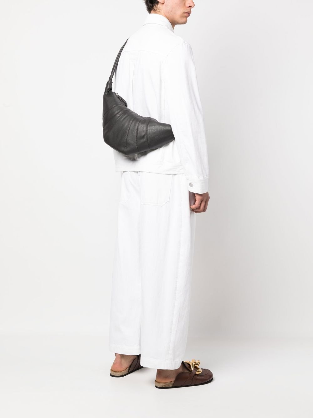 LEMAIRE Unisex Soft Grain Medium Croissant Bag - 2