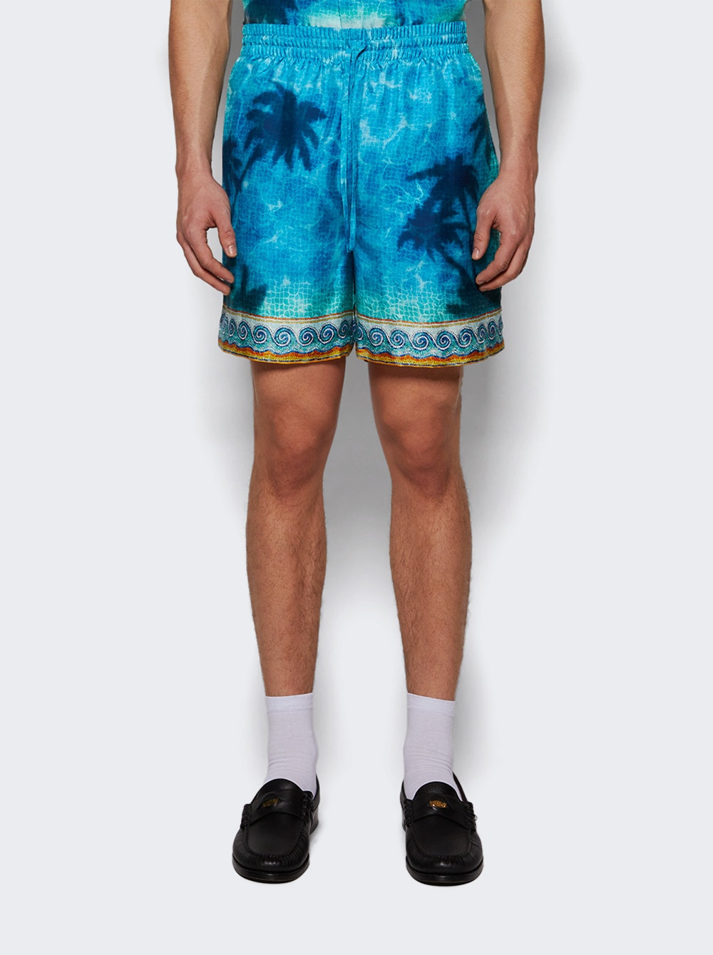 Caustics Emblem Shorts Turquoise - 2