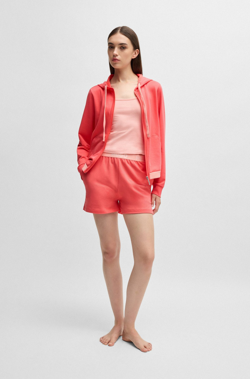 HUGO LOGO-WAISTBAND SHORTS IN TERRY outlook
