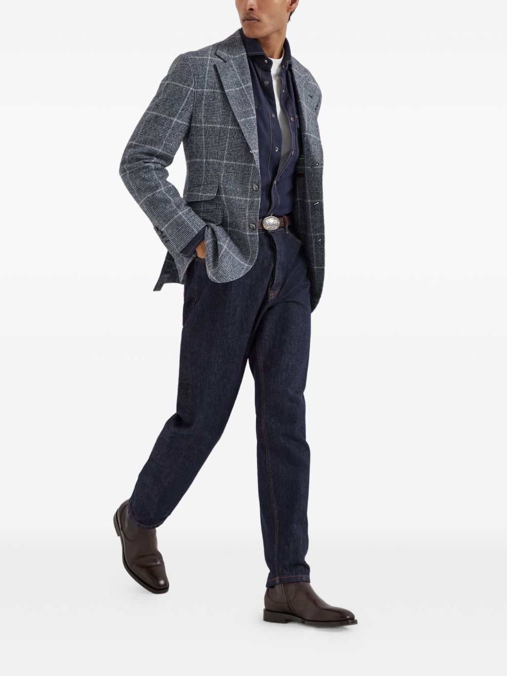 single-breasted blazer - 2