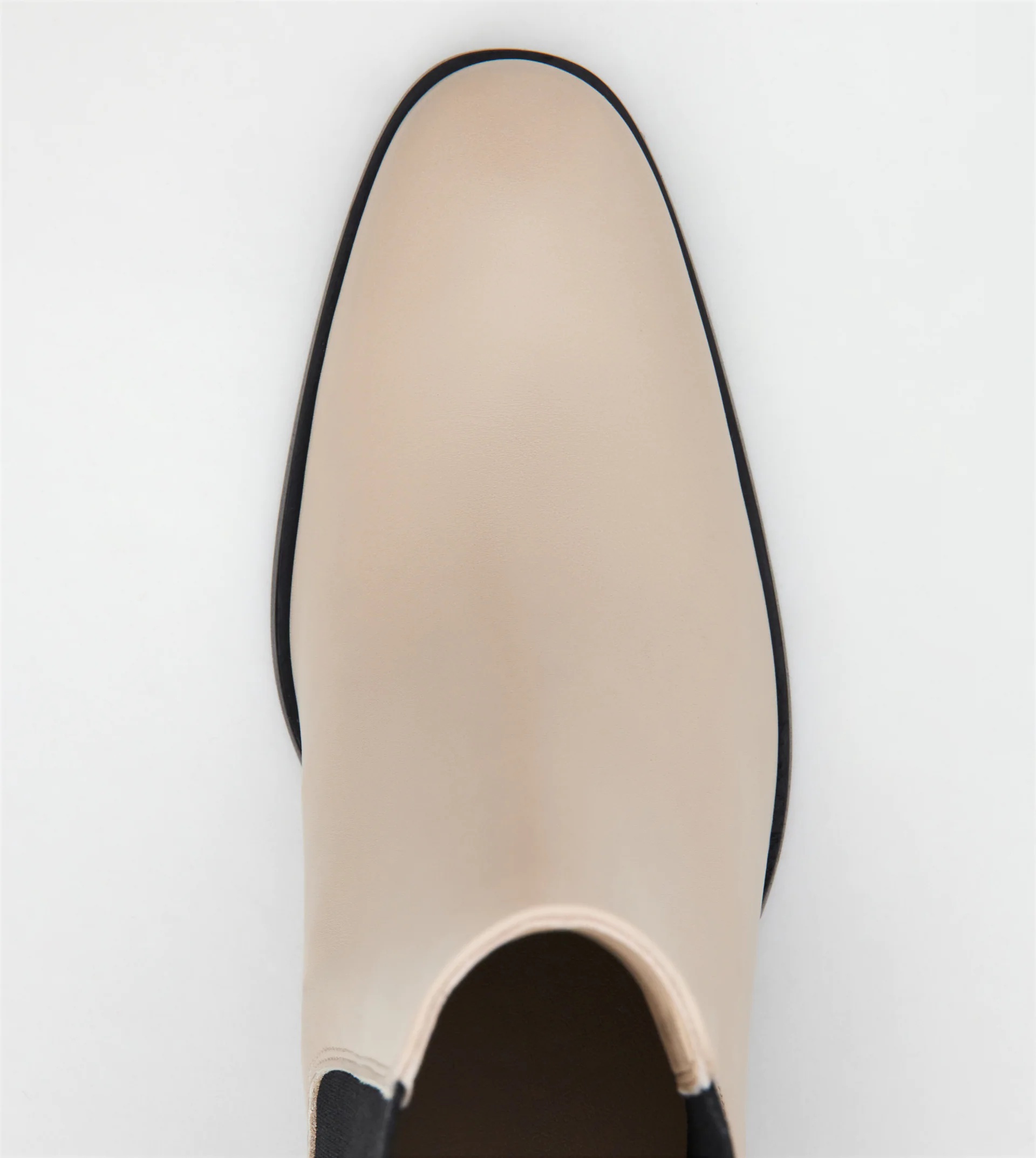 LEATHER BOOTS - BEIGE - 4