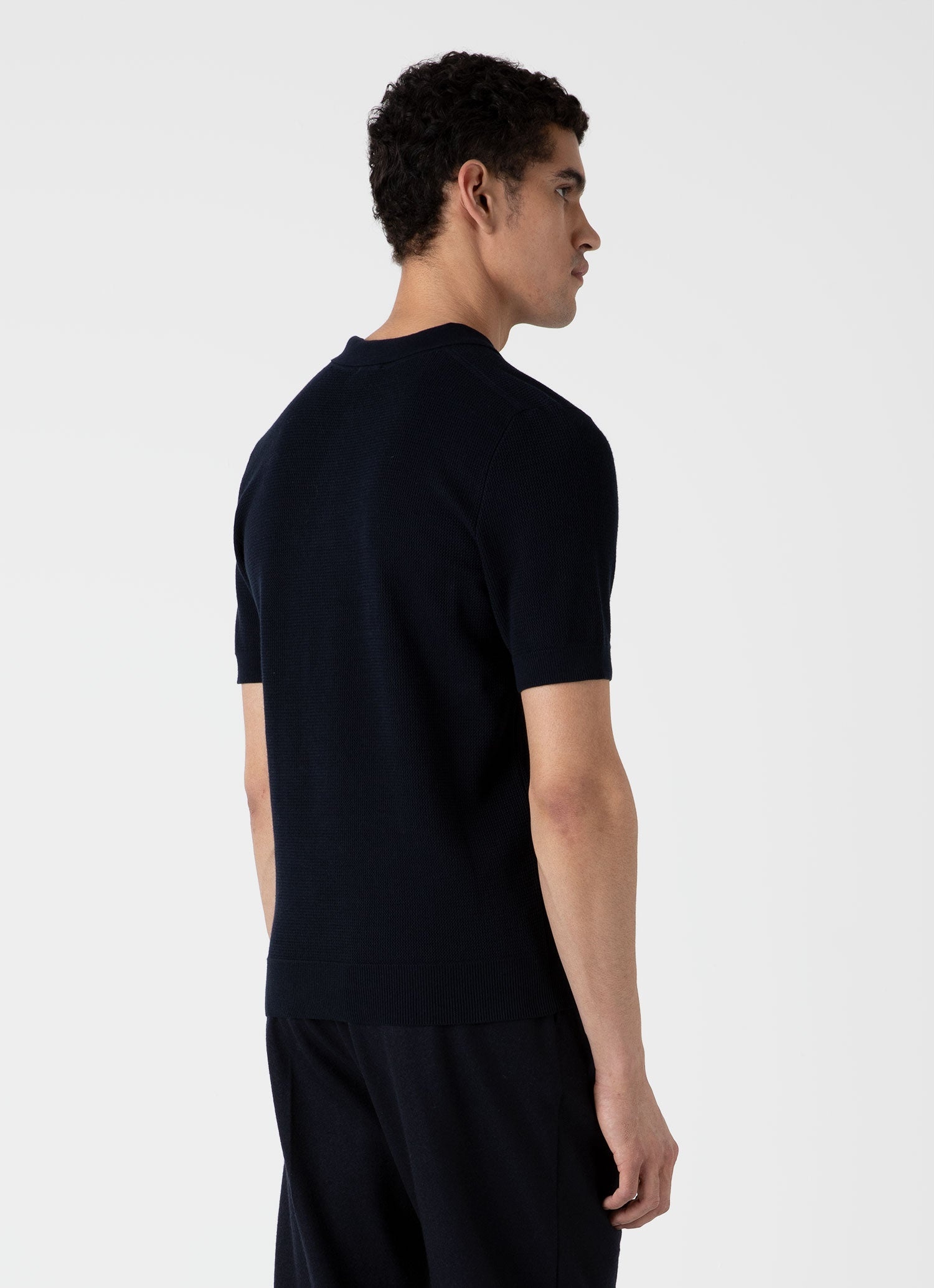 Sunspel x MR PORTER Racked Stitch Polo Shirt - 5