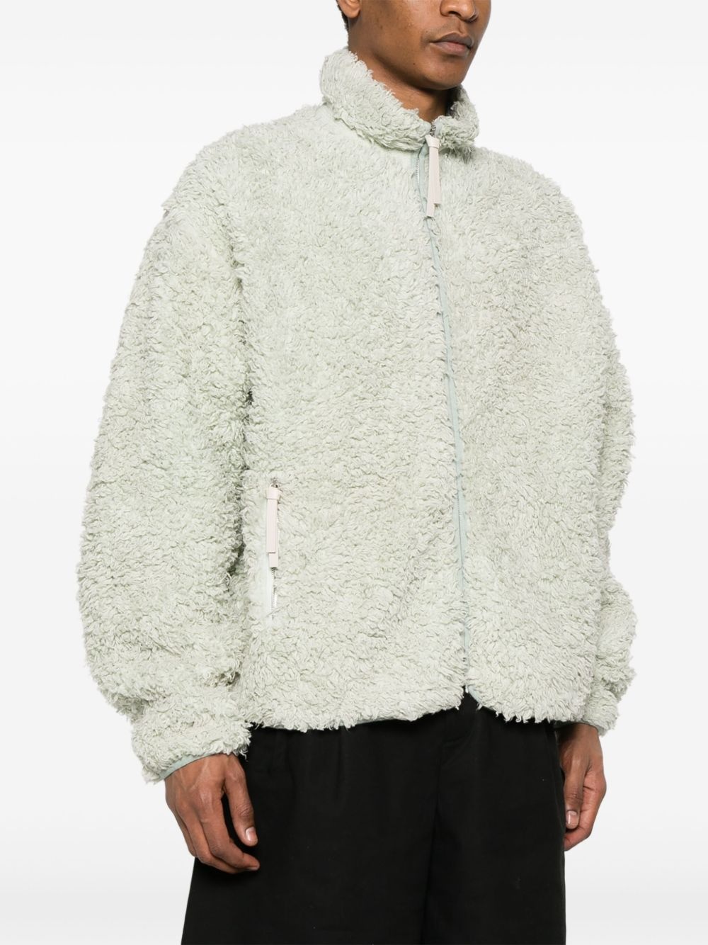 cotton fleece jacket - 3