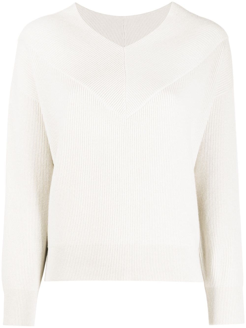 ribbed knit jumper  - 1