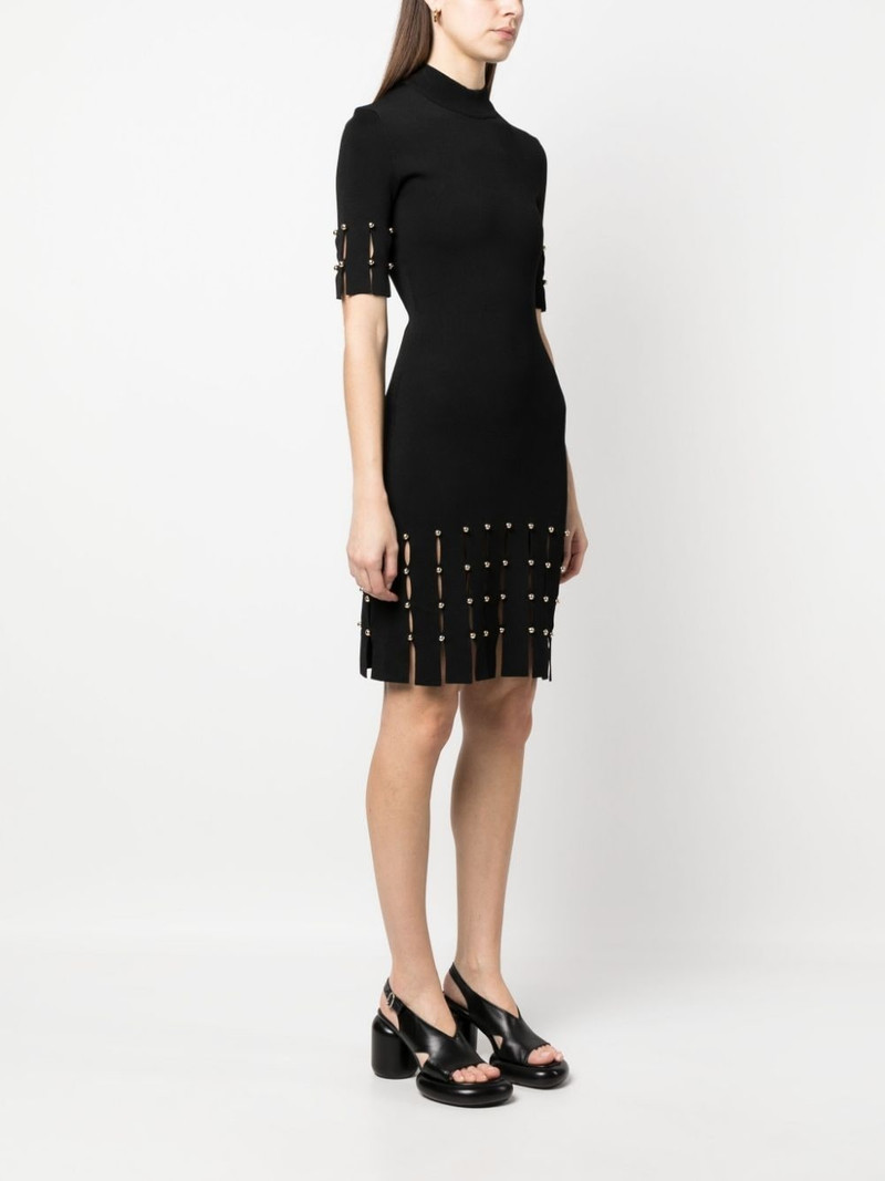 Dina mock-neck knitted dress 3