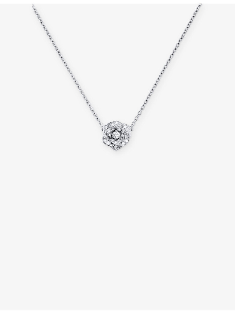 Piaget Piaget Rose 18ct White-Gold And 0.22ct Diamond Pendant&nbsp;Necklace outlook