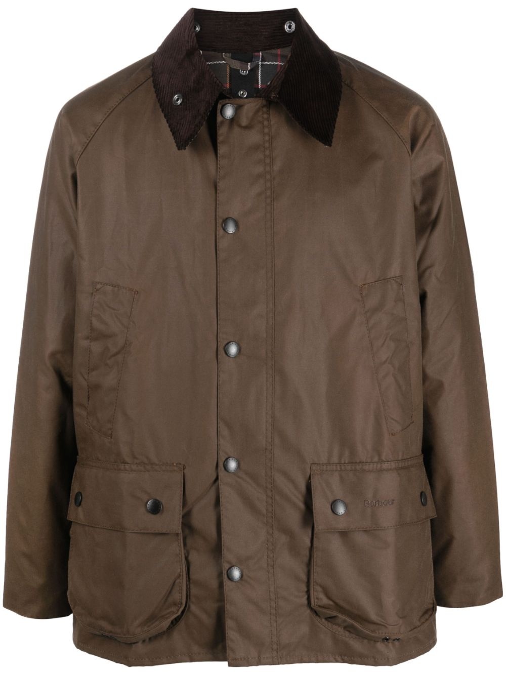cotton wax-coated jacket - 1