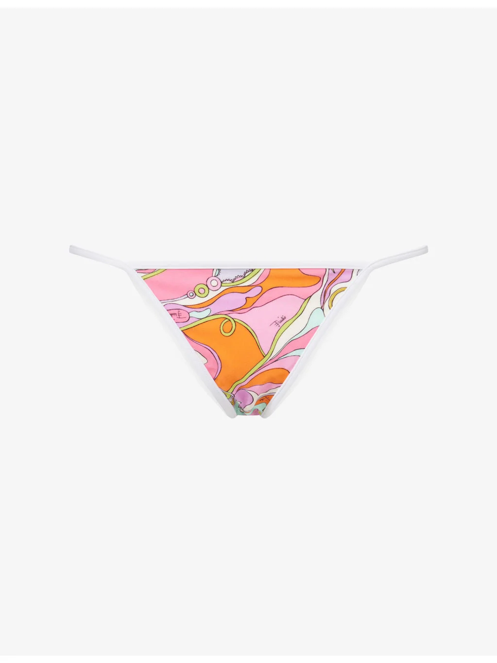 Orchidee Print Bikini Bottoms - 1