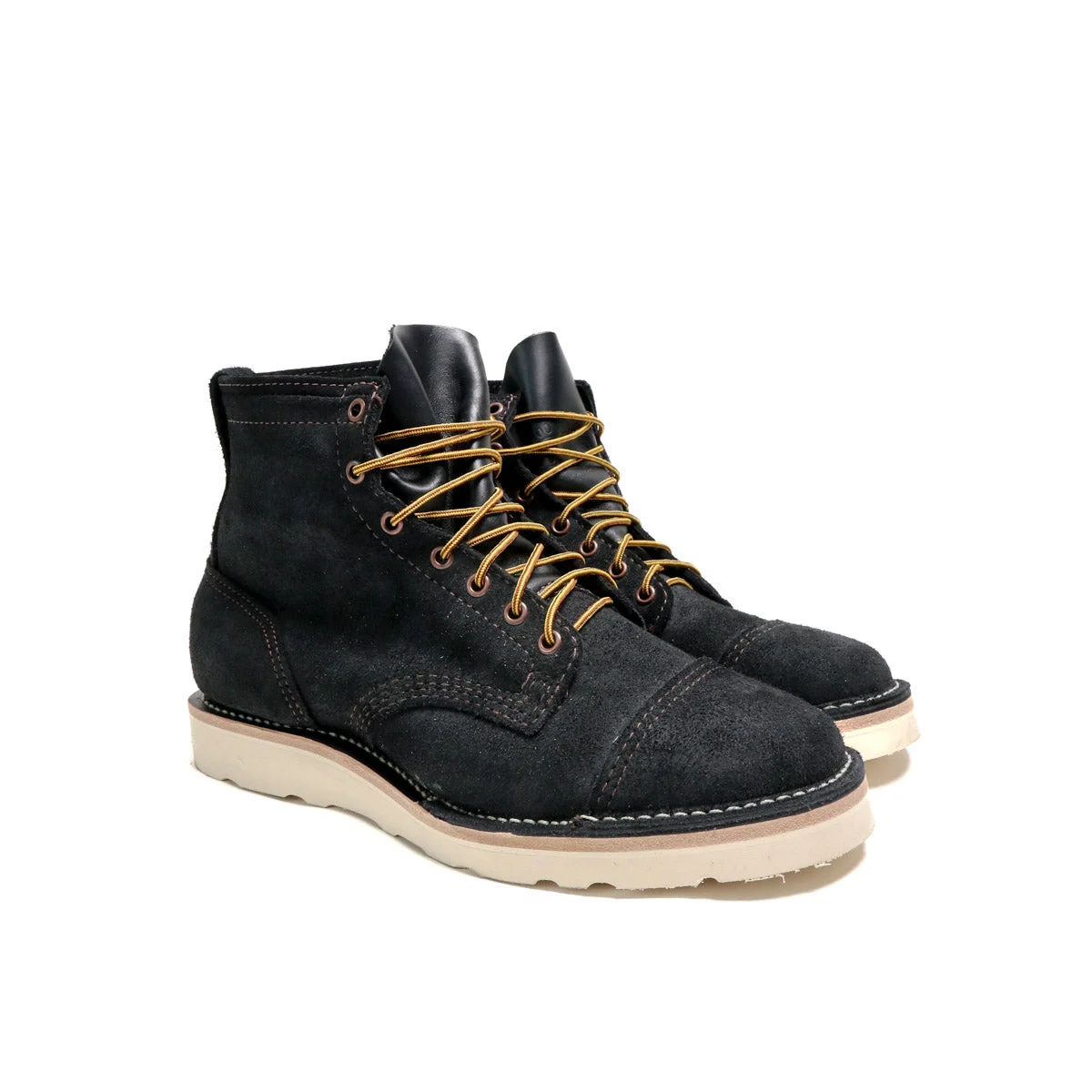 Brooklyn x Wesco Custom Hendrik Black Tie Domain Roughout - 1