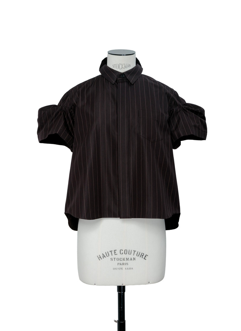 sacai Chalk Stripe Shirt outlook