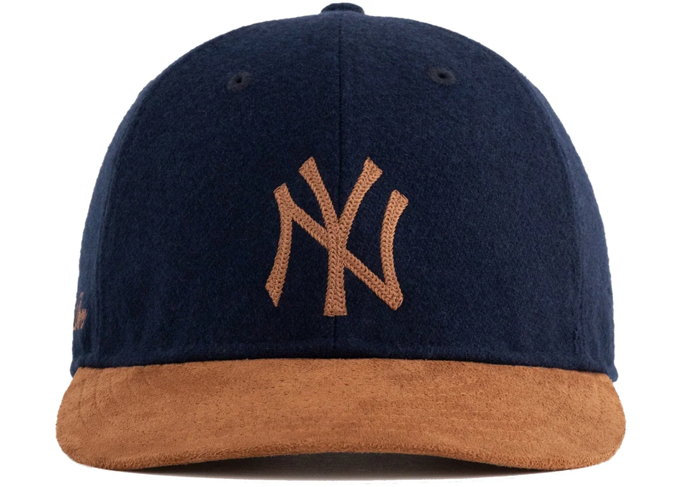 Aime Leon Dore New Era Melton Wool Yankees Hat Navy - 1