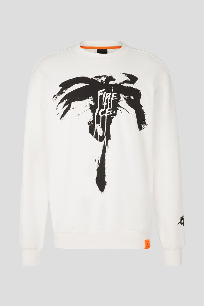 Hunt Sweatshirt in Off-white/Black - 1