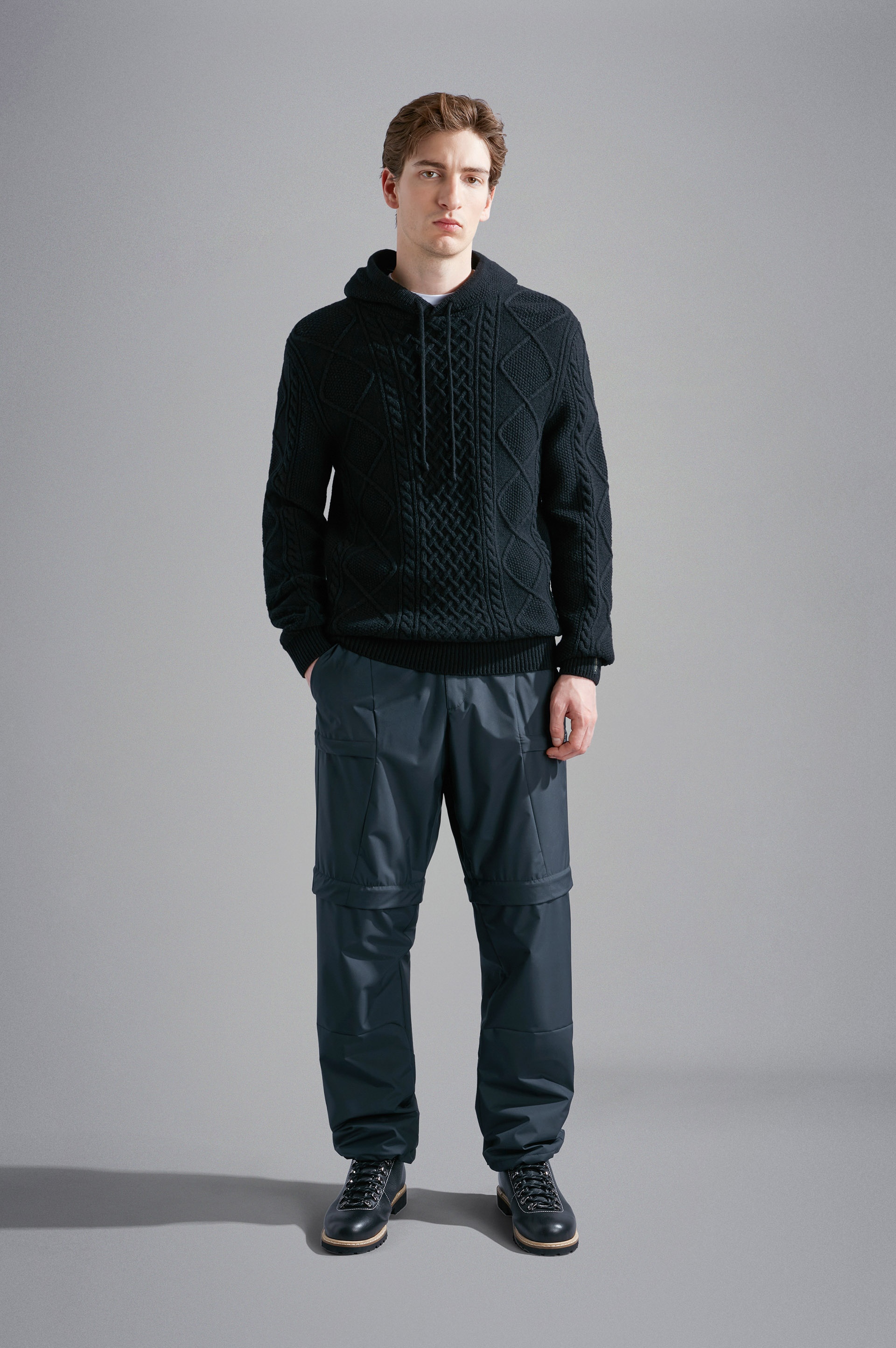 RE-WOOL HOODIE SWEATER - 2
