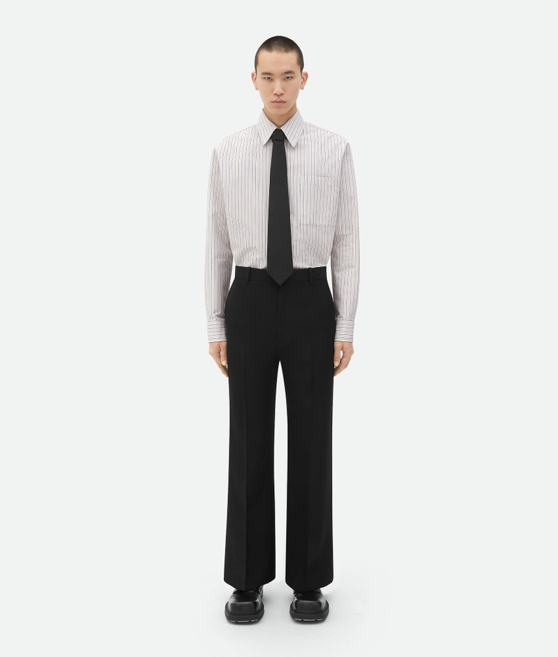 Viscose And Silk Flared Pants 1