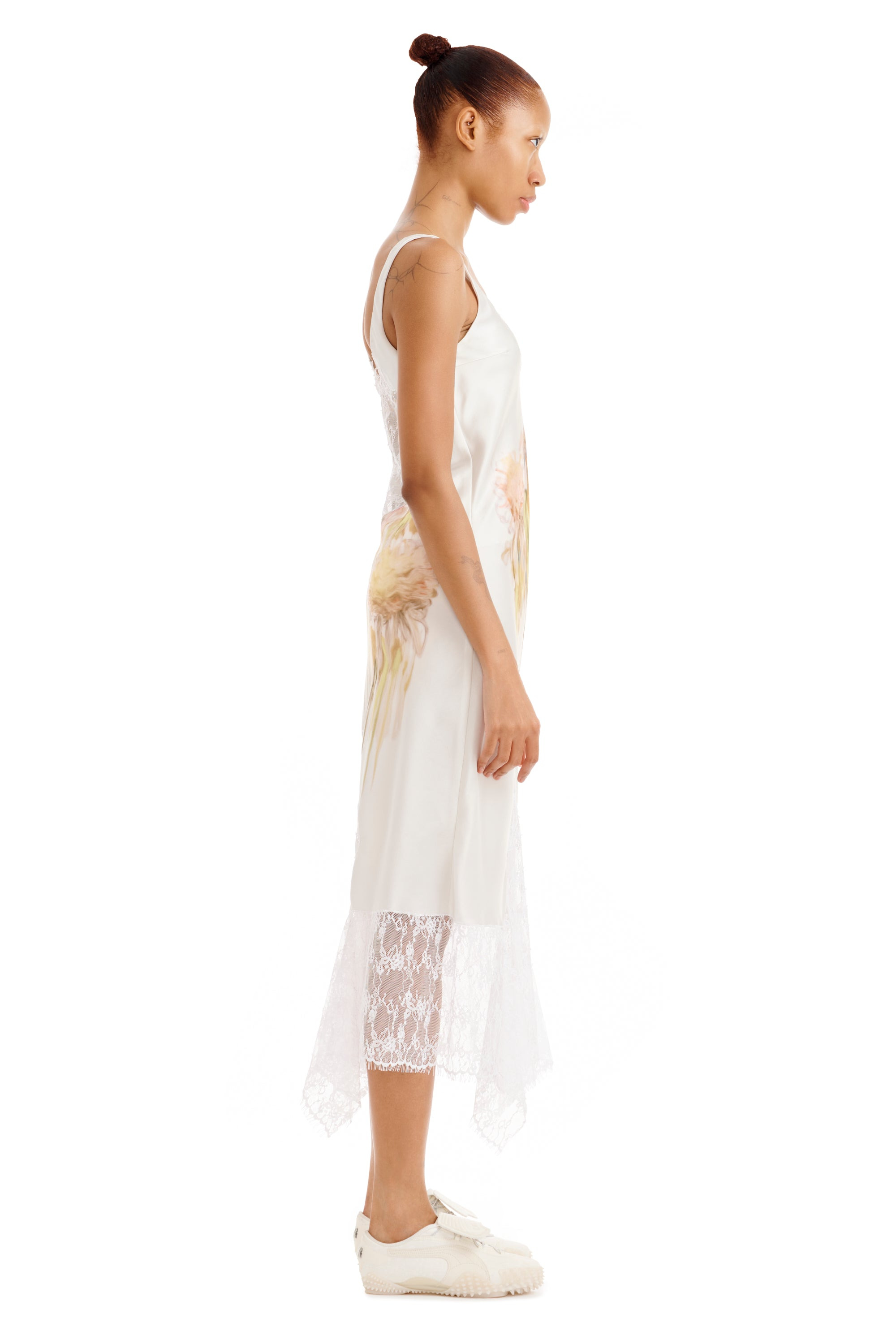 FLOWER DRIP ANEMONE DRESS - 5