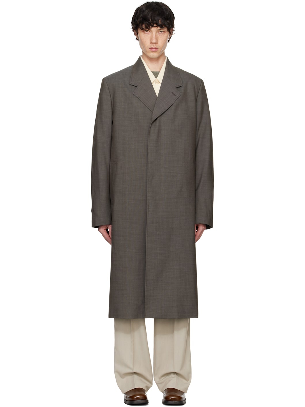 Gray Uniform Coat - 1