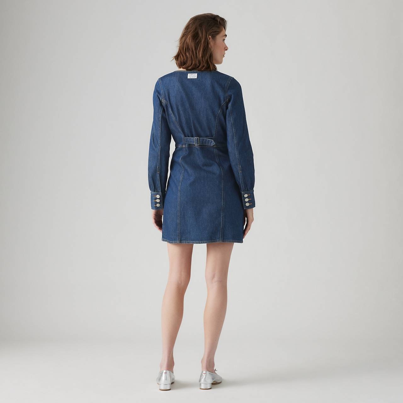 MONROE DENIM DRESS - 4