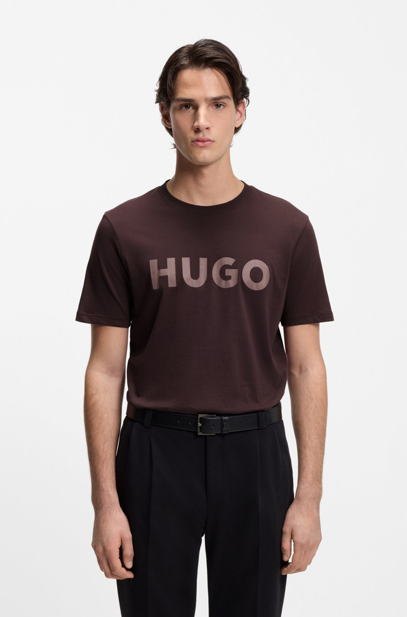 COTTON JERSEY T-SHIRT WITH LOGO PRINT 2