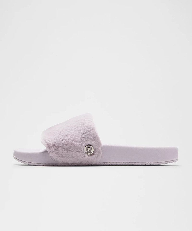 Women's Restfeel Faux Fur Slide 3