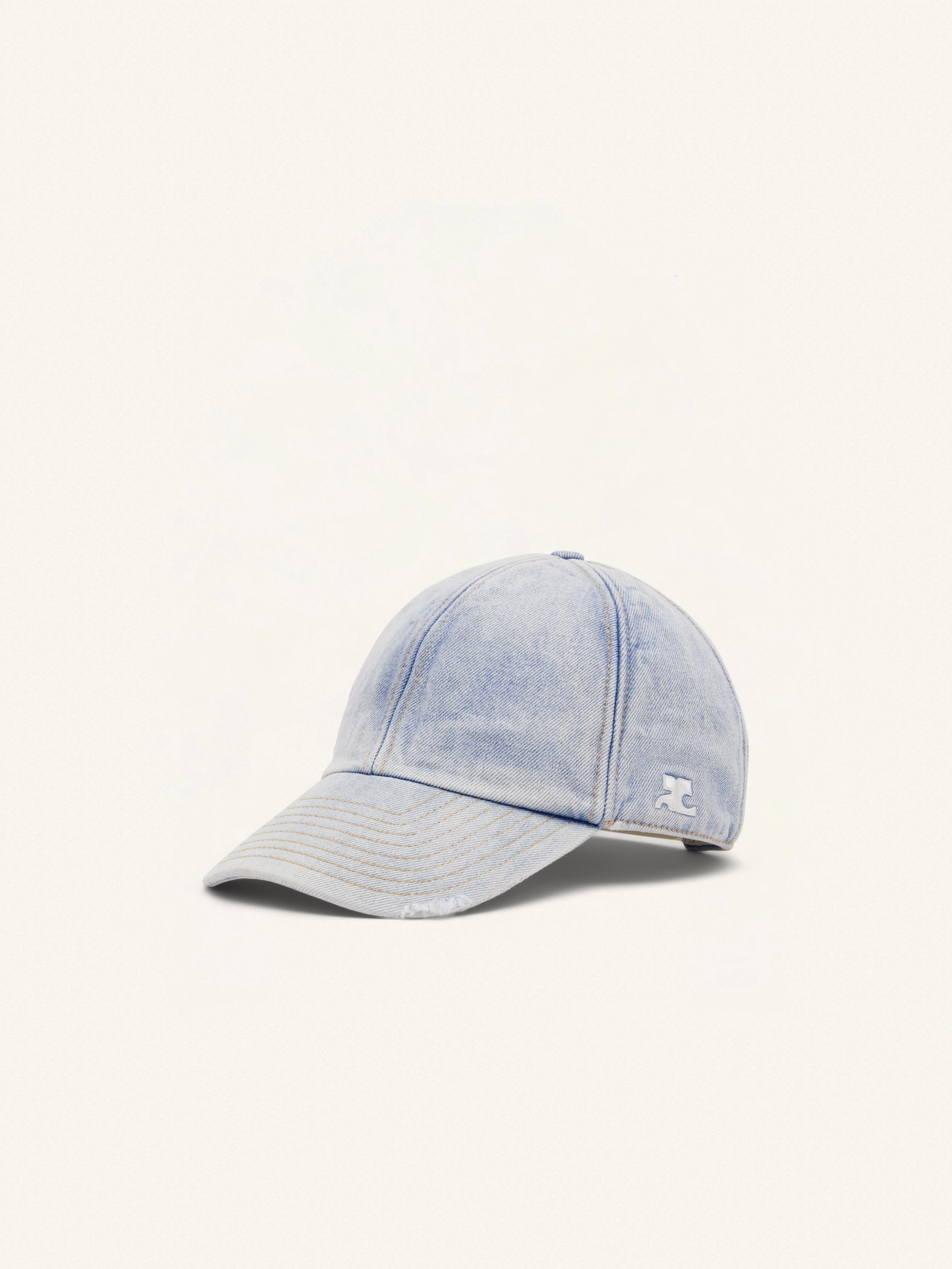 SIGNATURE BLUE DENIM CAP - 1