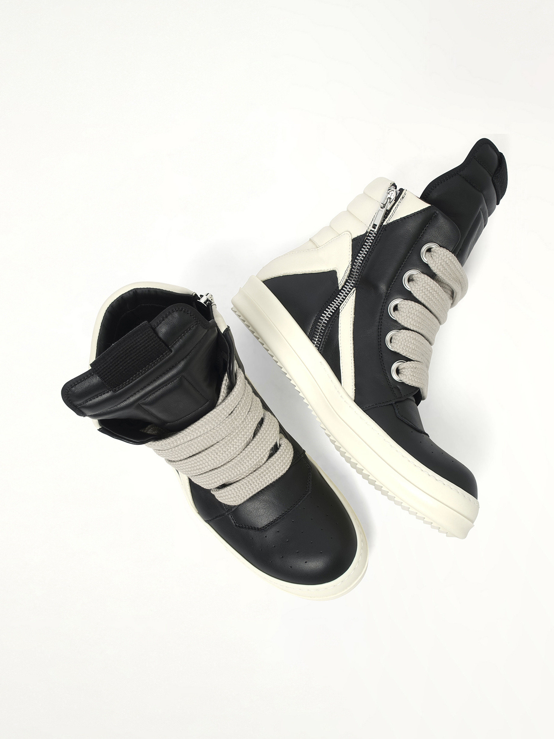 Jumbolace Geobasket in Black/Milk/Milk - 4