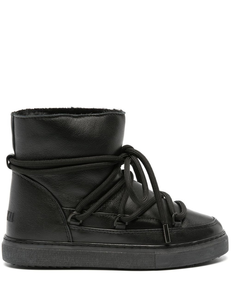 lace-up leather ankle boots 1